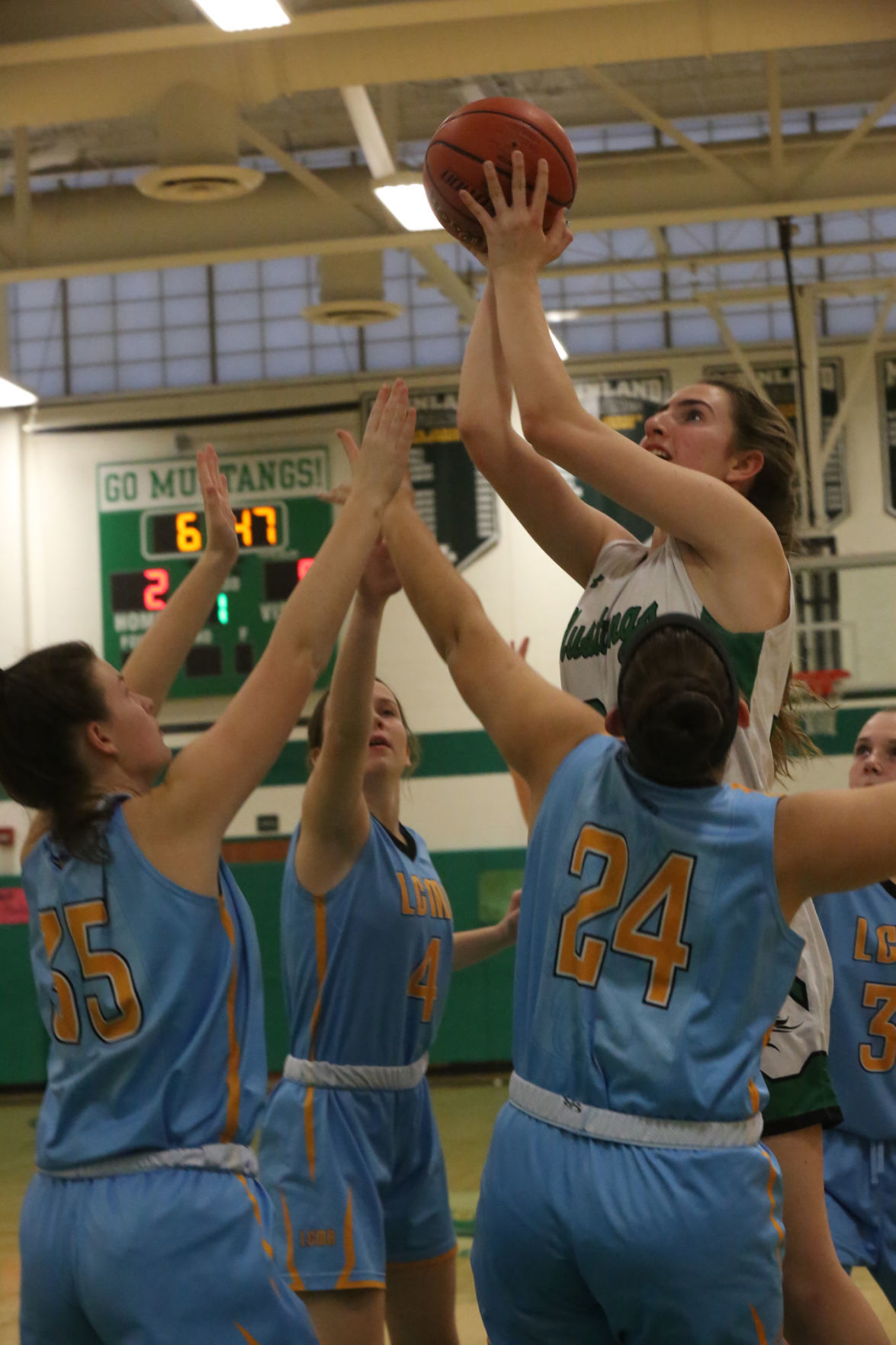 Mainland Lower girls basketball